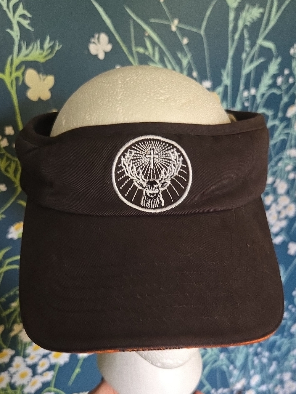 Jagermeister Black Visor with Deer Emblem